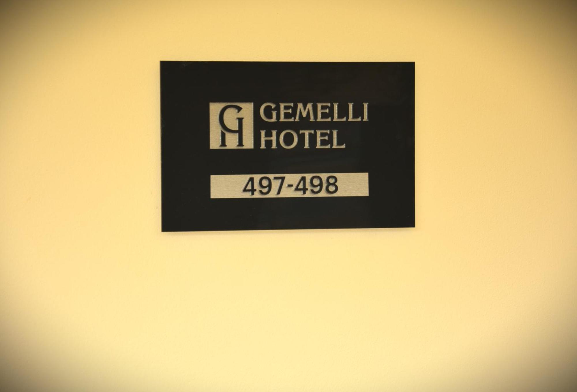 Gemelli Hotel Roma Exterior foto